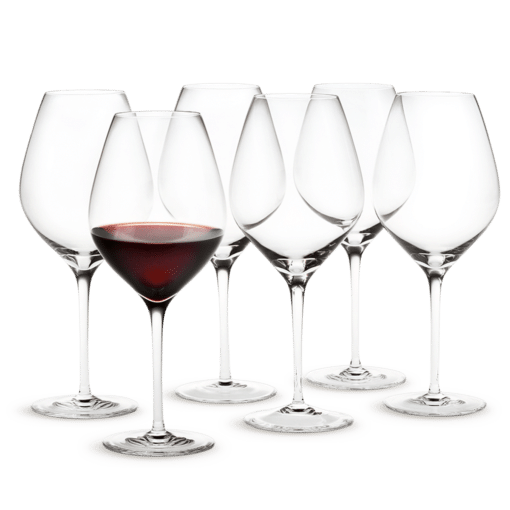 HOLMEGAARD CABERNET RØDVINSGLAS 69 CL 6 STK