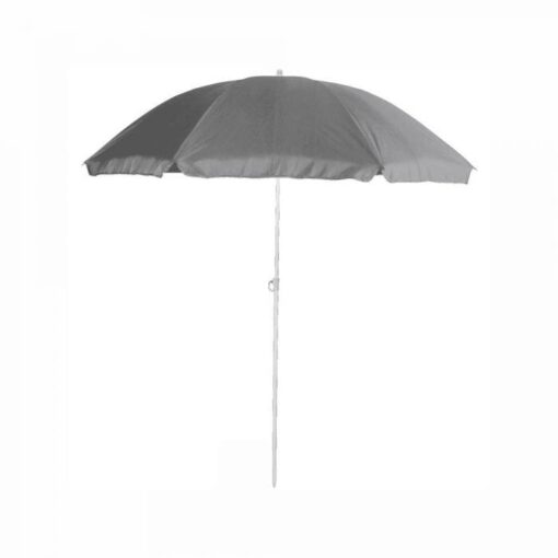 STRAND PARASOL Ø180 CM GRÅ