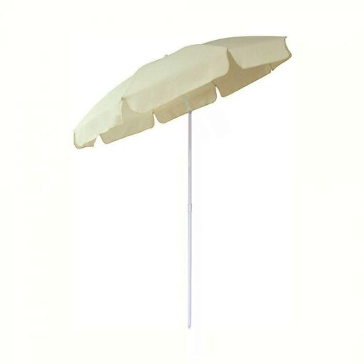 STRAND PARASOL Ø180 CM NATUR