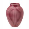 KNABSTRUP VASE BORDEAUX H20 CM