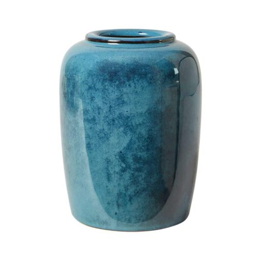 DACORE STENTØJS VASE 16 CM BLÅ