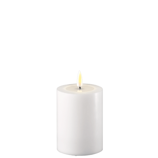 DELUXE HOMEART BLOKLYS 10 CM HVID