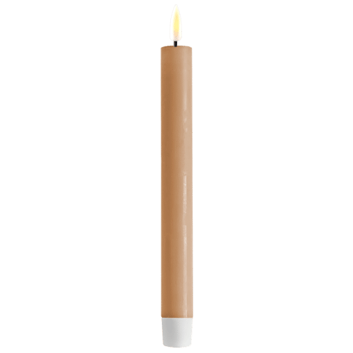DELUXE HOMEART KRONELYS 24 CM CARAMEL 2 STK