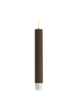 DELUXE HOMEART KRONELYS 15 CM MOCCA 2 STK