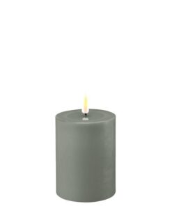DELUXE HOMEART BLOKLYS 10 CM SALVIE GRØN