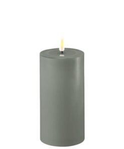 DELUXE HOMEART BLOKLYS 15 CM SALVIE GRØN
