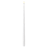 DELUXE HOMEART KERTELYS 38 CM 2 STK HVID