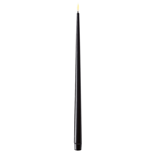 DELUXE HOMEART KERTELYS 38 CM 2 STK SORT