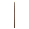 DELUXE HOMEART KERTELYS 38 CM 2 STK MOKKA