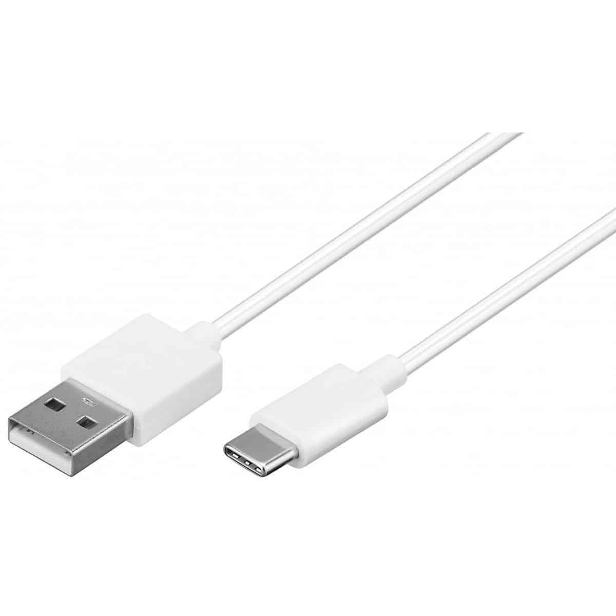 USB til USB-C kabel - Android/iPhone - 1 meter